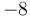 -8